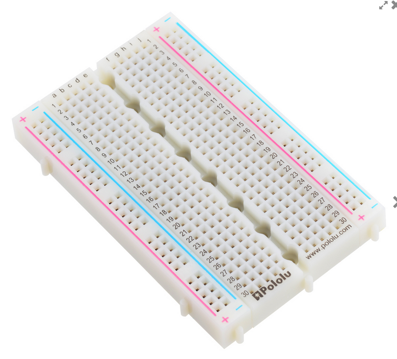 Pololu 400 - Point Breadboard with Mounting Holes